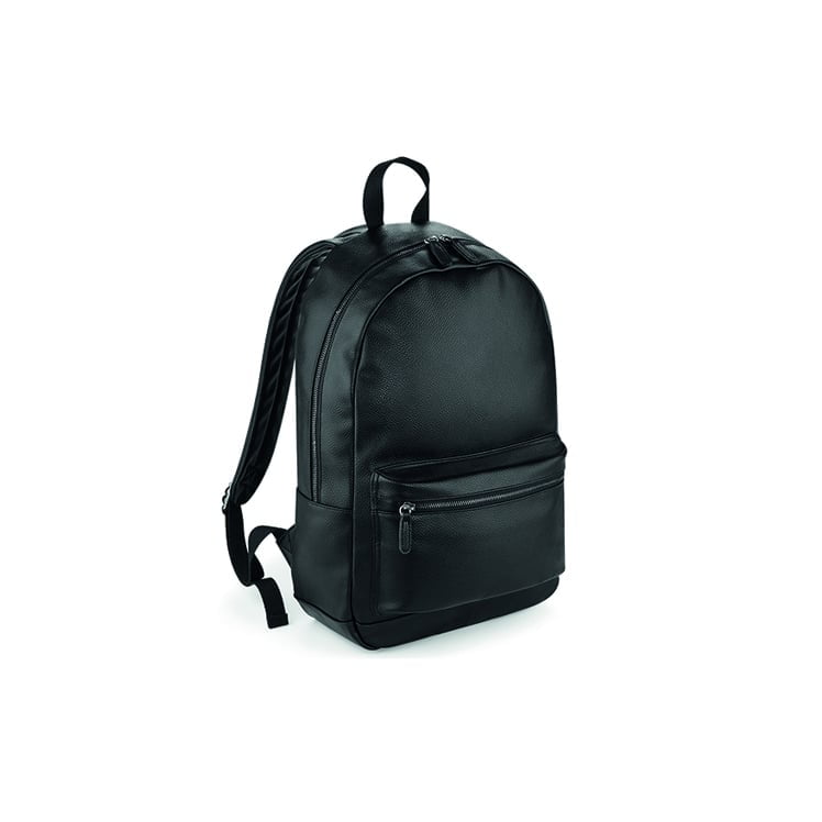 Faux Leather Fashion Backpack