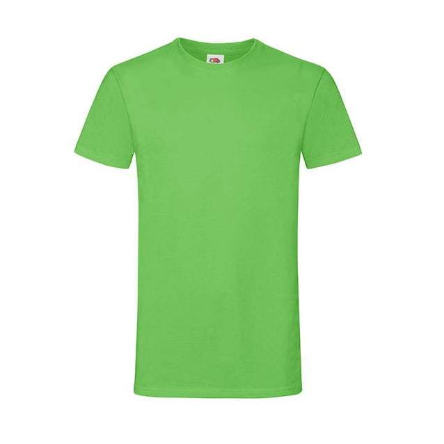 Koszulki T-Shirt - Męska koszulka Sofspun® Zoom - Fruit of the Loom 61-412-0 - Lime - RAVEN - koszulki reklamowe z nadrukiem, odzież reklamowa i gastronomiczna