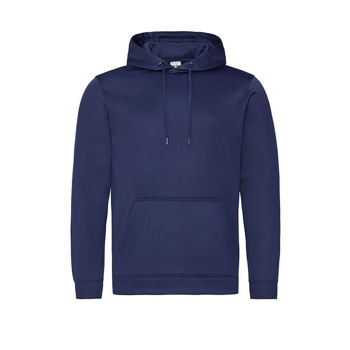 Bluzy - Bluza z kapturem Sport Polyester - Just Hoods JH006 - Oxford Navy - RAVEN - koszulki reklamowe z nadrukiem, odzież reklamowa i gastronomiczna