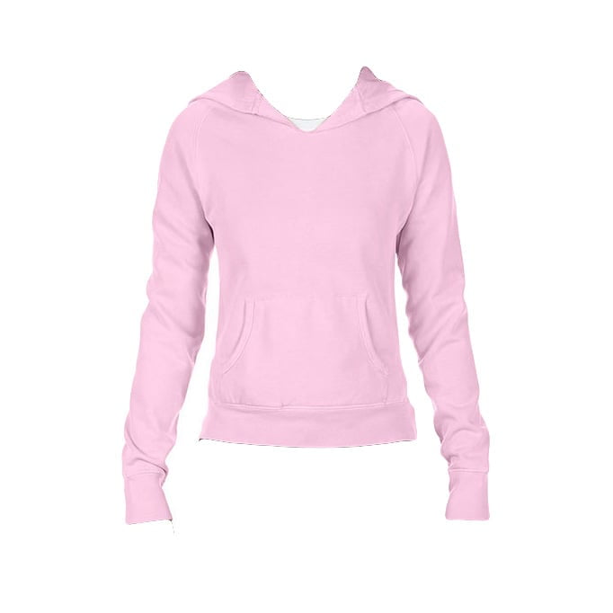 Bluzy - Damska bluza Hooded CC - Comfort Colors 1595 - Blossom - RAVEN - koszulki reklamowe z nadrukiem, odzież reklamowa i gastronomiczna