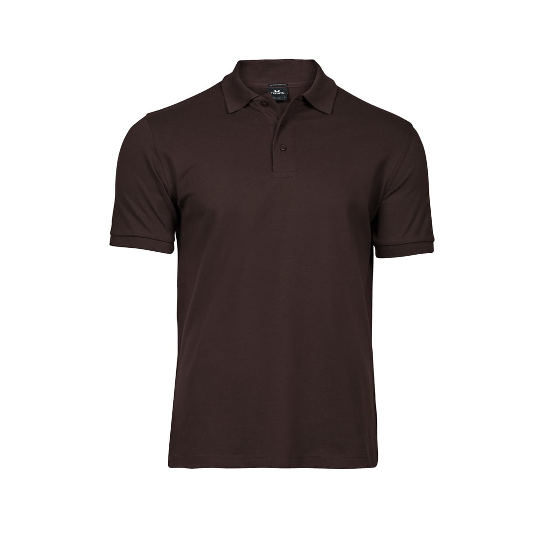 Koszulki Polo - Męska koszulka polo Luxury Stretch - Tee Jays 1405 - Chocolate - RAVEN - koszulki reklamowe z nadrukiem, odzież reklamowa i gastronomiczna