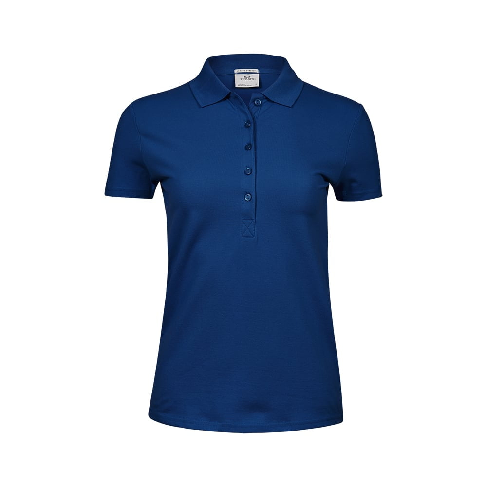 Koszulki Polo - Damska koszulka polo Luxury Stretch - Tee Jays 145 - Indigo - RAVEN - koszulki reklamowe z nadrukiem, odzież reklamowa i gastronomiczna