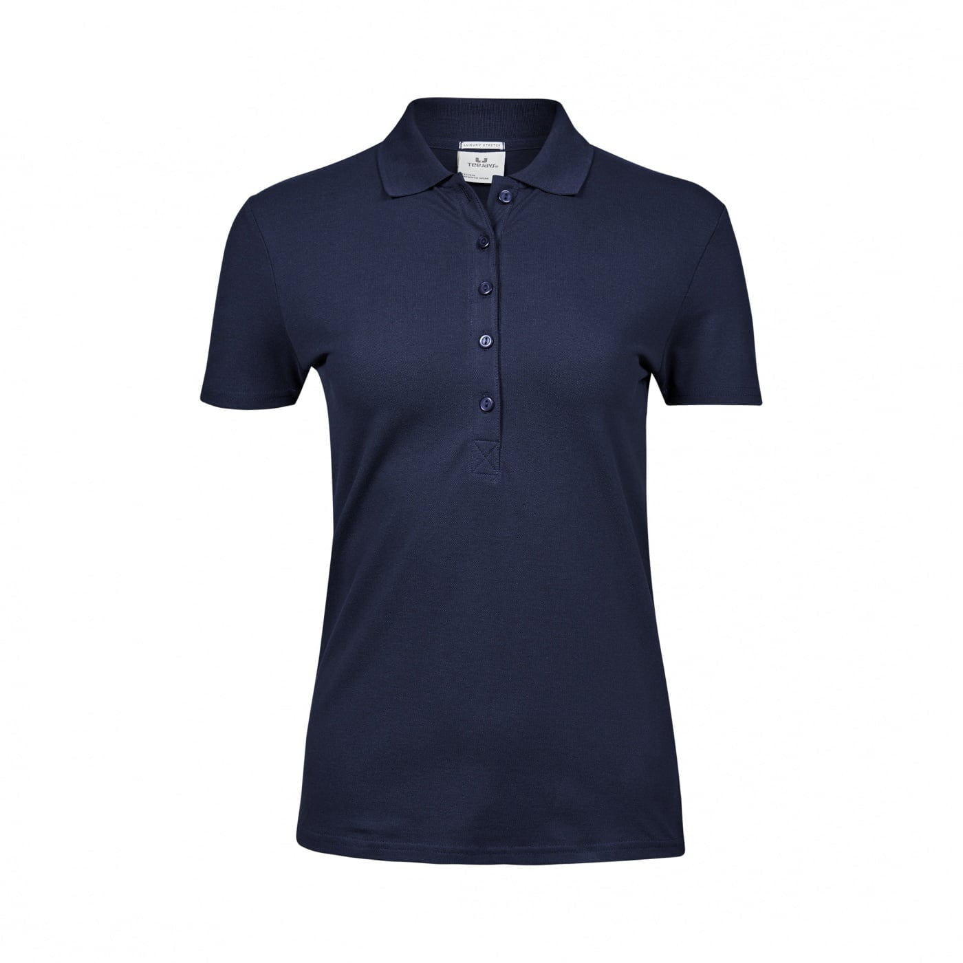 Koszulki Polo - Damska koszulka polo Luxury Stretch - Tee Jays 145 - Navy - RAVEN - koszulki reklamowe z nadrukiem, odzież reklamowa i gastronomiczna