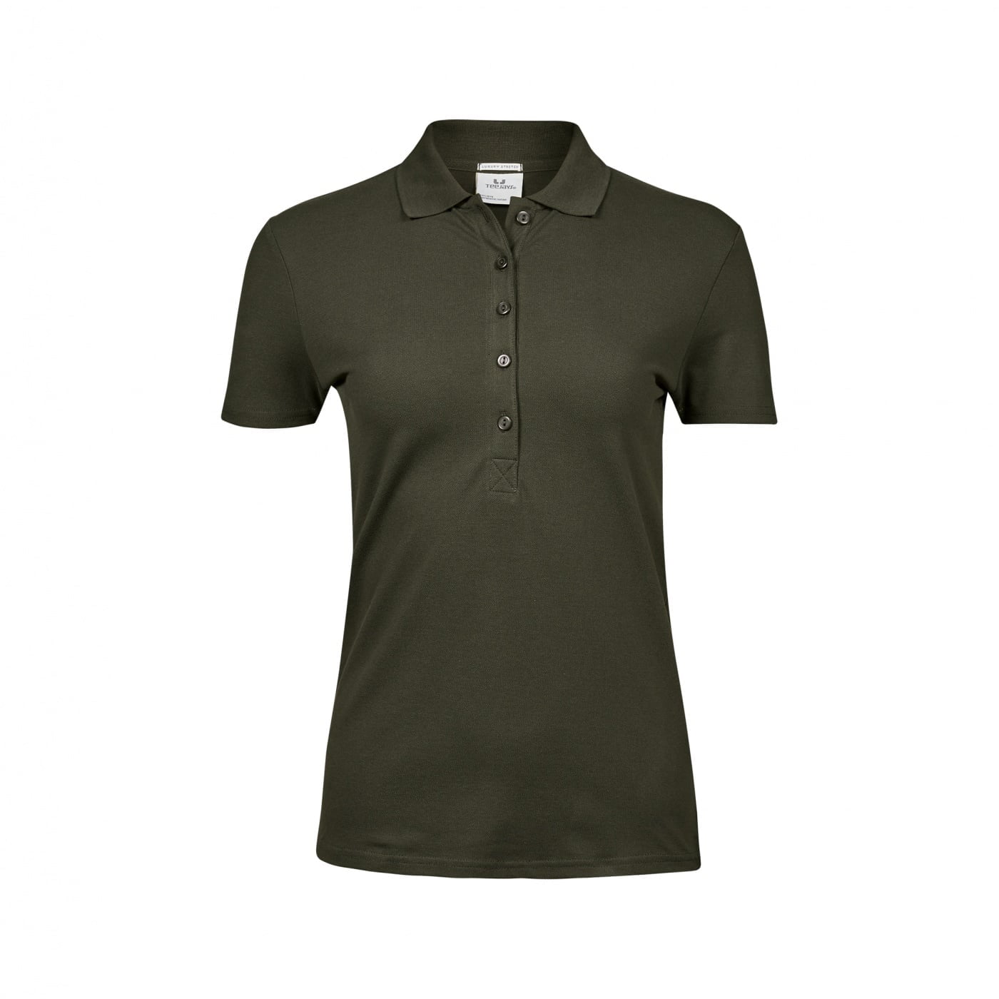 Koszulki Polo - Damska koszulka polo Luxury Stretch - Tee Jays 145 - Olive - RAVEN - koszulki reklamowe z nadrukiem, odzież reklamowa i gastronomiczna