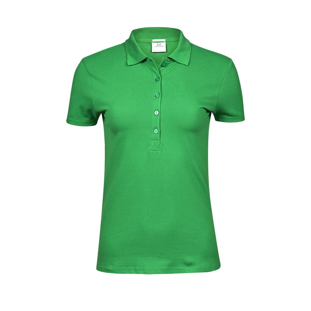 Koszulki Polo - Damska koszulka polo Luxury Stretch - Tee Jays 145 - Spring Green - RAVEN - koszulki reklamowe z nadrukiem, odzież reklamowa i gastronomiczna