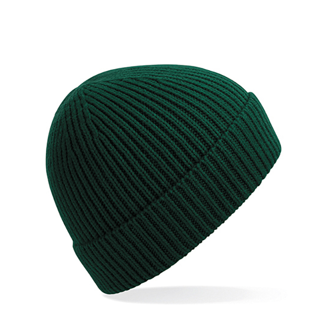 Czapki zimowe i akcesoria - Czapka dzianinowa beanie - Beechfield B380 - Bottle Green - RAVEN - koszulki reklamowe z nadrukiem, odzież reklamowa i gastronomiczna