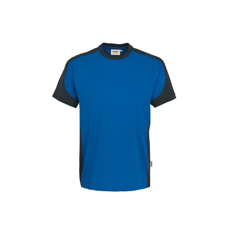 Koszulki T-Shirt - Koszulka kontrastowa Performance 290 - Hakro 290 - Royal Blue - RAVEN - koszulki reklamowe z nadrukiem, odzież reklamowa i gastronomiczna