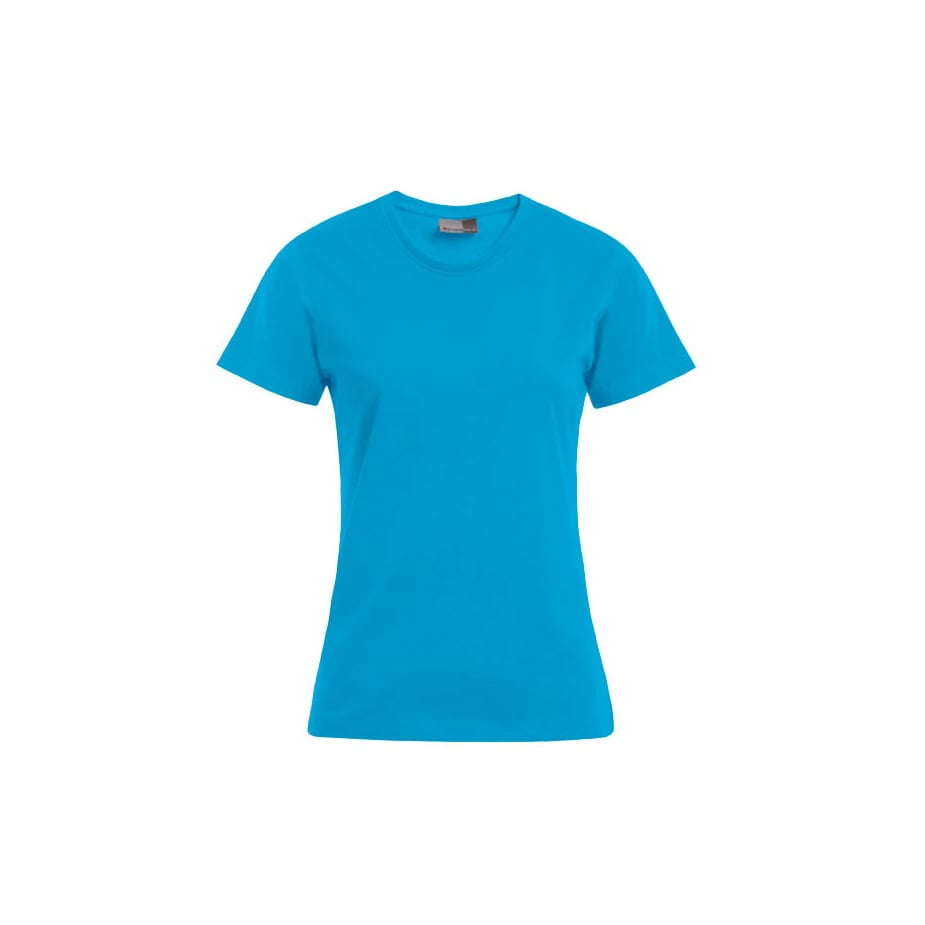 Koszulki T-Shirt - Damska koszulka Premium 3005 - Promodoro 3005 - Turquoise - RAVEN - koszulki reklamowe z nadrukiem, odzież reklamowa i gastronomiczna