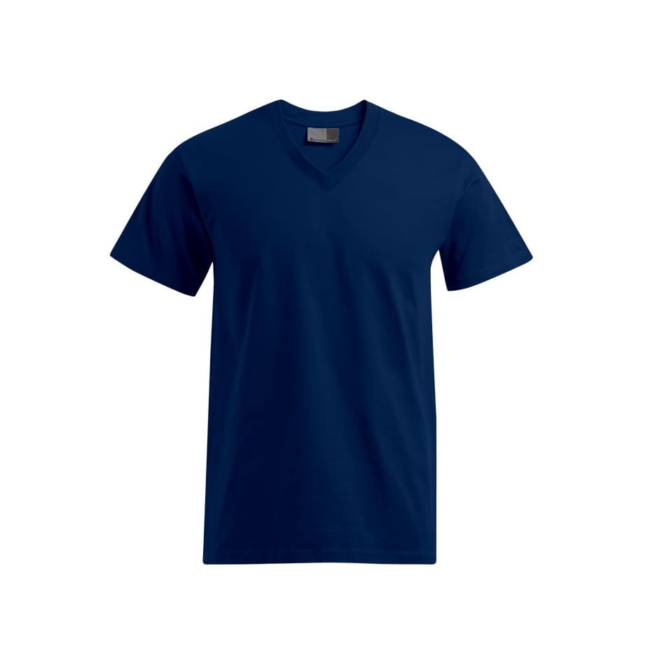 Koszulki T-Shirt - Męska koszulka z dekoltem w serek 3025 - Promodoro 3025 - Navy - RAVEN - koszulki reklamowe z nadrukiem, odzież reklamowa i gastronomiczna