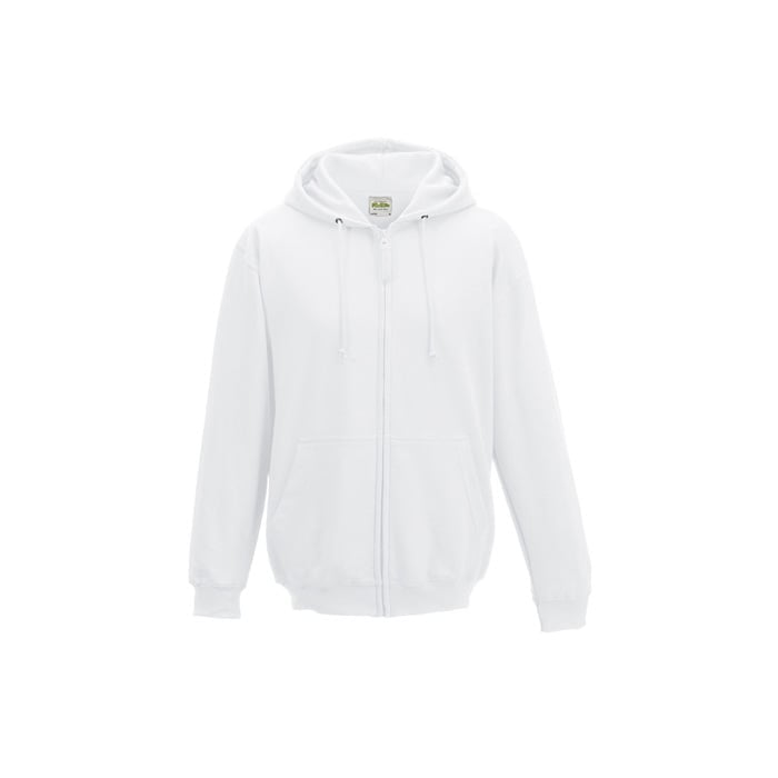 Bluzy - Bluza z kapturem Zoodie - Just Hoods JH050 - White - RAVEN - koszulki reklamowe z nadrukiem, odzież reklamowa i gastronomiczna