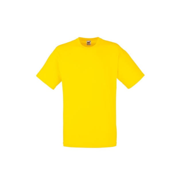 Koszulki T-Shirt - Męska koszulka Valueweight T - Fruit of the Loom 61-036-0 - Yellow - RAVEN - koszulki reklamowe z nadrukiem, odzież reklamowa i gastronomiczna