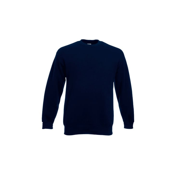 Bluzy - Bluza Crewneck Set-In - Fruit of the Loom 62-202-0 - Deep Navy - RAVEN - koszulki reklamowe z nadrukiem, odzież reklamowa i gastronomiczna