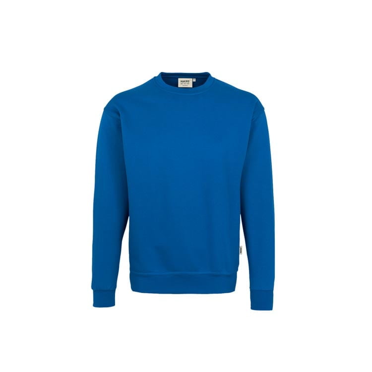 Bluzy - Bluza premium typu crewneck 471 - Hakro 471 - Royal Blue - RAVEN - koszulki reklamowe z nadrukiem, odzież reklamowa i gastronomiczna