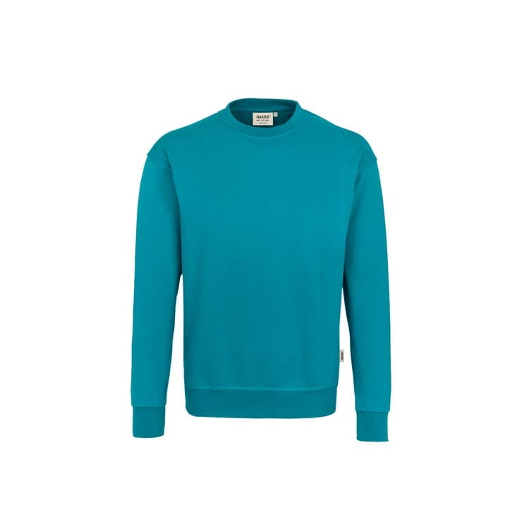 Bluzy - Bluza premium typu crewneck 471 - Hakro 471 - Emerald - RAVEN - koszulki reklamowe z nadrukiem, odzież reklamowa i gastronomiczna