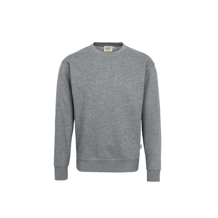 Bluzy - Bluza premium typu crewneck 471 - Hakro 471 - Mottled Grey - RAVEN - koszulki reklamowe z nadrukiem, odzież reklamowa i gastronomiczna