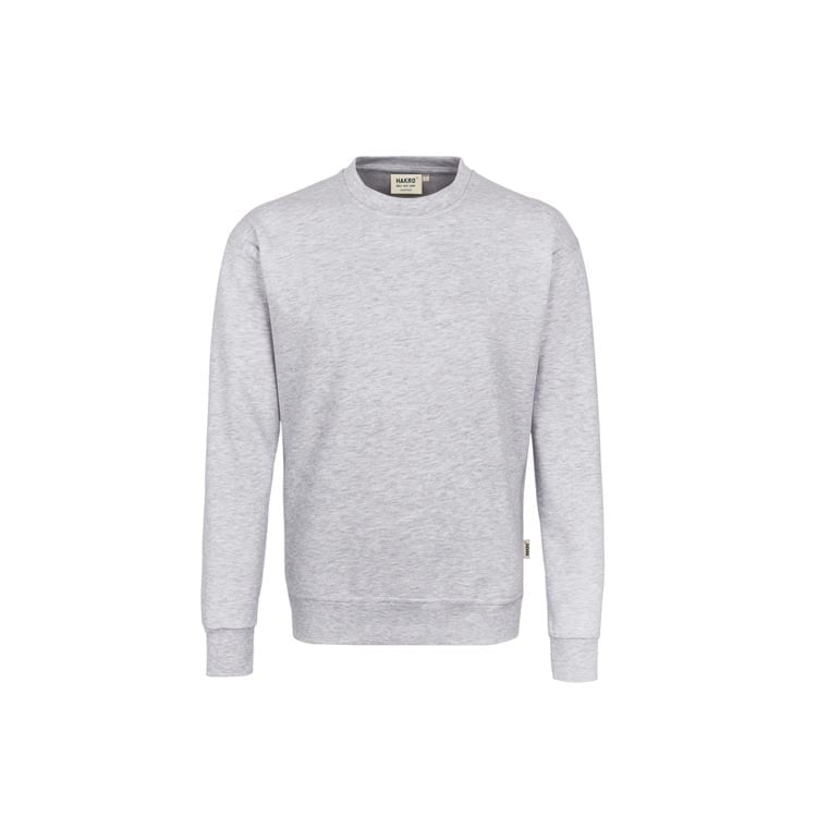 Bluzy - Bluza premium typu crewneck 471 - Hakro 471 - Mottled Ash Grey - RAVEN - koszulki reklamowe z nadrukiem, odzież reklamowa i gastronomiczna