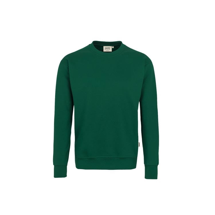 Bluzy - Bluza premium typu crewneck 471 - Hakro 471 - Fir Green - RAVEN - koszulki reklamowe z nadrukiem, odzież reklamowa i gastronomiczna