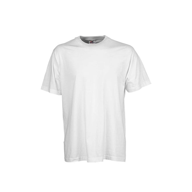 Koszulki T-Shirt - Męska koszulka Basic Tee - Tee Jays 1000 - White - RAVEN - koszulki reklamowe z nadrukiem, odzież reklamowa i gastronomiczna