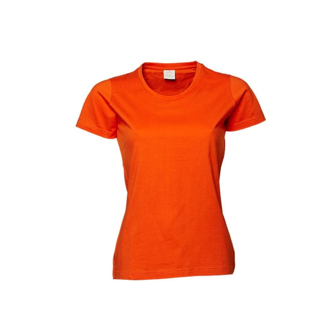 Koszulki T-Shirt - Damski T-Shirt Basic Tee - Tee Jays 1050 - Orange - RAVEN - koszulki reklamowe z nadrukiem, odzież reklamowa i gastronomiczna