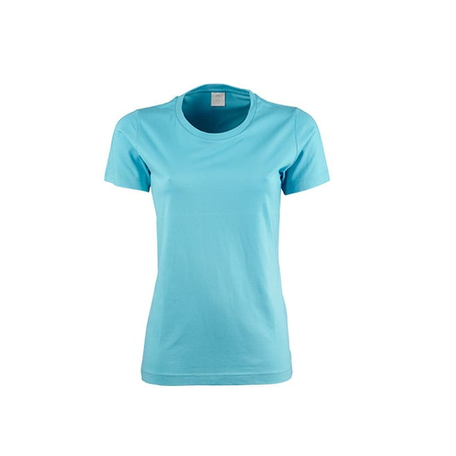 Koszulki T-Shirt - Damski T-Shirt Basic Tee - Tee Jays 1050 - Turquoise - RAVEN - koszulki reklamowe z nadrukiem, odzież reklamowa i gastronomiczna