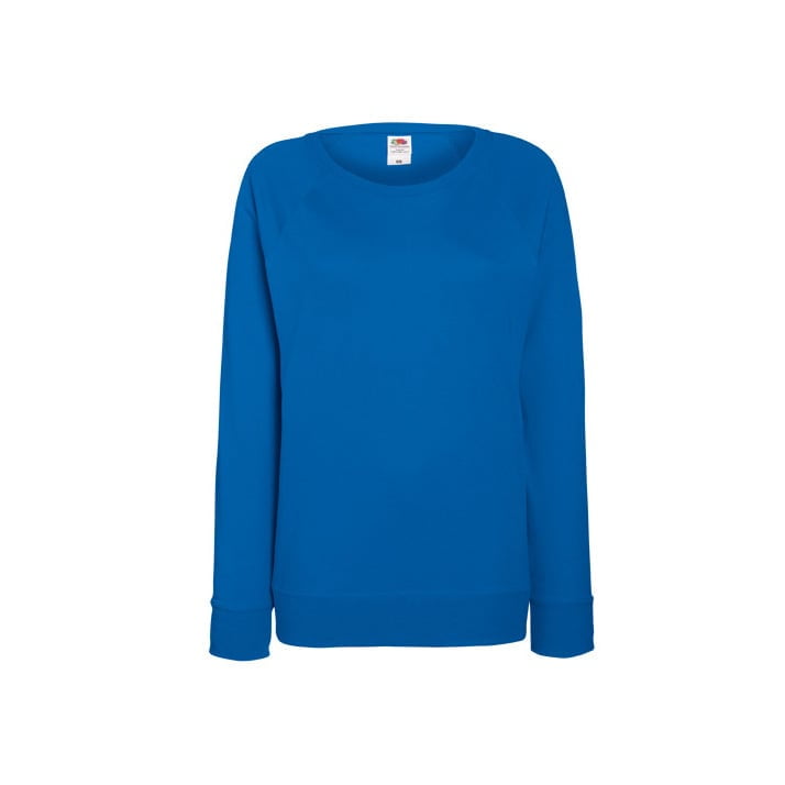 Bluzy - Damska bluza Lightweight Raglan - Fruit of the Loom 62-146-0 - Royal Blue - RAVEN - koszulki reklamowe z nadrukiem, odzież reklamowa i gastronomiczna