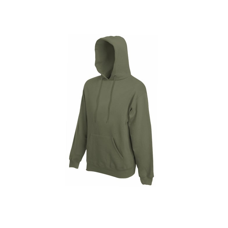 Bluzy - Bluza Premium Hooded - Fruit of the Loom 62-152-0 - Classic Olive - RAVEN - koszulki reklamowe z nadrukiem, odzież reklamowa i gastronomiczna