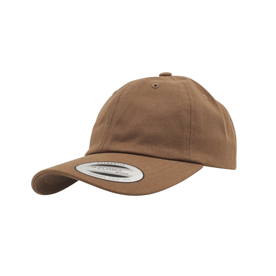 brązowa flexfit dad hat