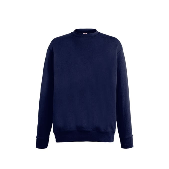 Bluzy - Bluza Crewneck Lightweight Set-In - Fruit of the Loom 62-156-0 - Deep Navy - RAVEN - koszulki reklamowe z nadrukiem, odzież reklamowa i gastronomiczna