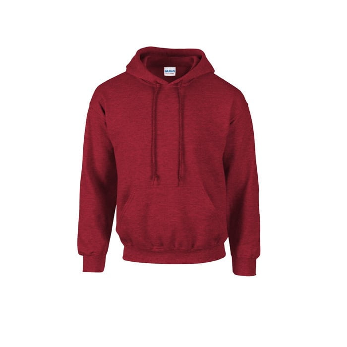 Bluzy - Bluza z kapturem Heavy Blend™ - Gildan 18500 - Antique Cherry Red (Heather) - RAVEN - koszulki reklamowe z nadrukiem, odzież reklamowa i gastronomiczna