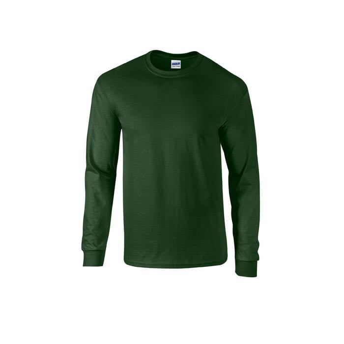 Koszulki T-Shirt - Koszulka z długim rękawem Ultra Cotton™ - Gildan 2400 - Forest Green - RAVEN - koszulki reklamowe z nadrukiem, odzież reklamowa i gastronomiczna