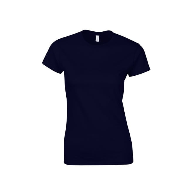 Koszulki T-Shirt - Damska koszulka Softstyle® - Gildan 64000L - Navy - RAVEN - koszulki reklamowe z nadrukiem, odzież reklamowa i gastronomiczna