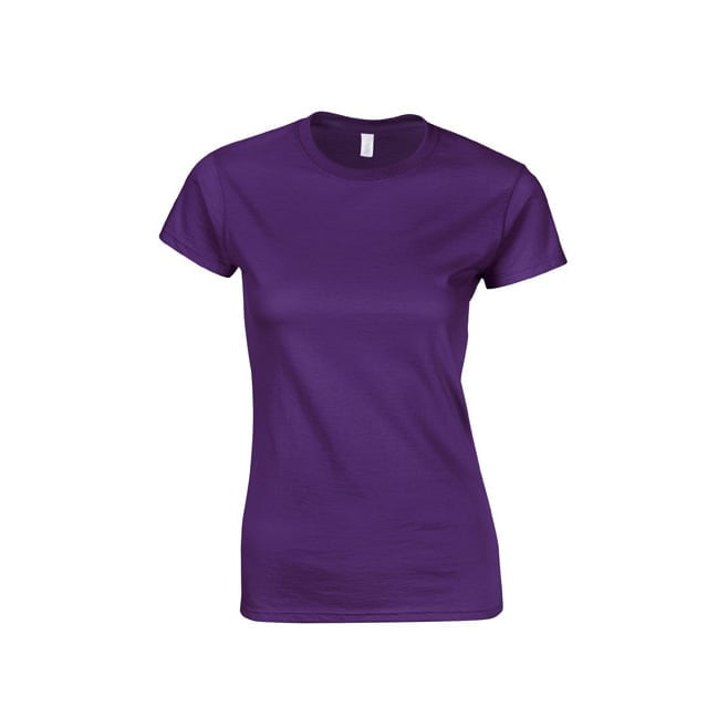 Koszulki T-Shirt - Damska koszulka Softstyle® - Gildan 64000L - Purple - RAVEN - koszulki reklamowe z nadrukiem, odzież reklamowa i gastronomiczna