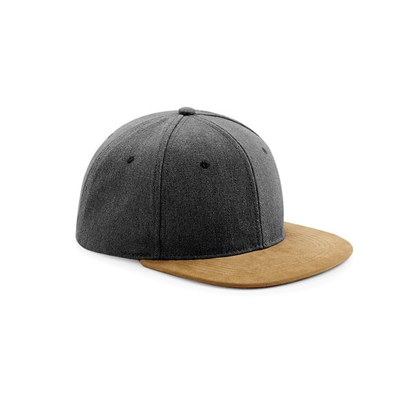 Czapka Snapback Suede