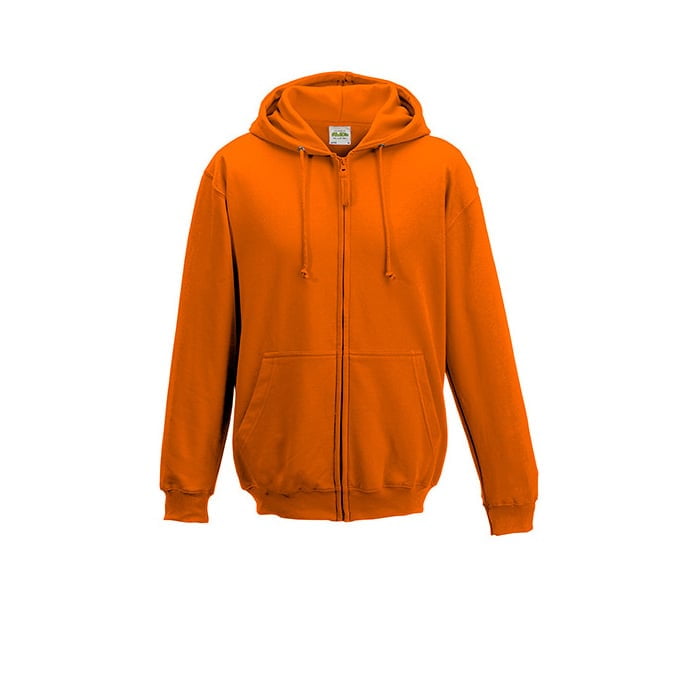 Bluzy - Bluza z kapturem Zoodie - Just Hoods JH050 - Orange Crush - RAVEN - koszulki reklamowe z nadrukiem, odzież reklamowa i gastronomiczna