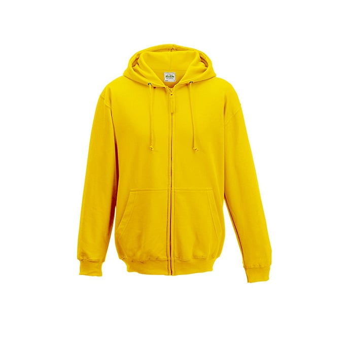 Bluzy - Bluza z kapturem Zoodie - Just Hoods JH050 - Sun Yellow - RAVEN - koszulki reklamowe z nadrukiem, odzież reklamowa i gastronomiczna