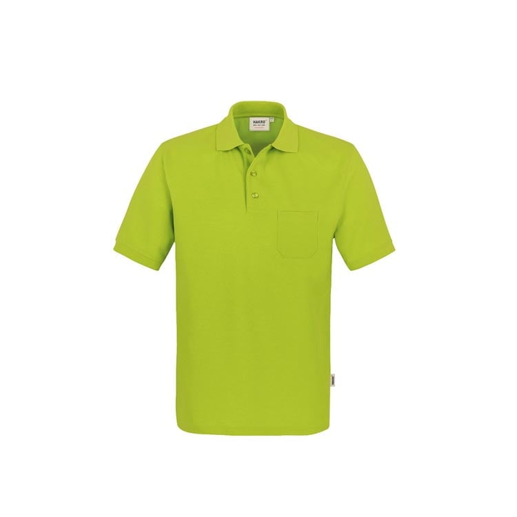 Koszulki Polo - Koszulka polo z kieszenią Performance 812 - Hakro 812 - Kiwi Green - RAVEN - koszulki reklamowe z nadrukiem, odzież reklamowa i gastronomiczna