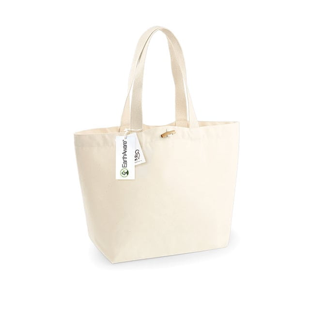 Torby i plecaki - EarthAware™ Organic Marina Bag - w850 - Natural - RAVEN - koszulki reklamowe z nadrukiem, odzież reklamowa i gastronomiczna