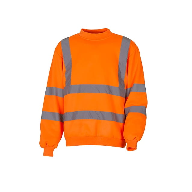 Odzież robocza - Bluza o wysokiej widzialności - HVJ510 -  Hi-Vis Orange - RAVEN - koszulki reklamowe z nadrukiem, odzież reklamowa i gastronomiczna