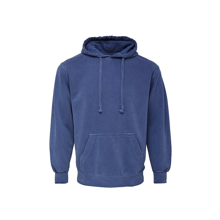 Bluzy - Męska bluza Hooded CC - Comfort Colors 1567 - Blue Jean - RAVEN - koszulki reklamowe z nadrukiem, odzież reklamowa i gastronomiczna