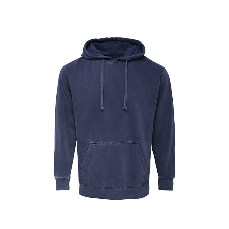 Bluzy - Męska bluza Hooded CC - Comfort Colors 1567 - Denim - RAVEN - koszulki reklamowe z nadrukiem, odzież reklamowa i gastronomiczna