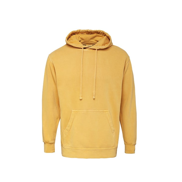 Bluzy - Męska bluza Hooded CC - Comfort Colors 1567 - Mustard - RAVEN - koszulki reklamowe z nadrukiem, odzież reklamowa i gastronomiczna