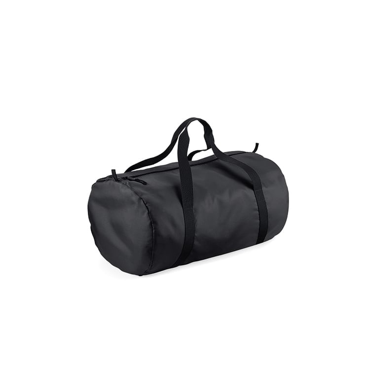 Torby i plecaki - Packaway Barrel Bag - BG150 - Black/Black - RAVEN - koszulki reklamowe z nadrukiem, odzież reklamowa i gastronomiczna