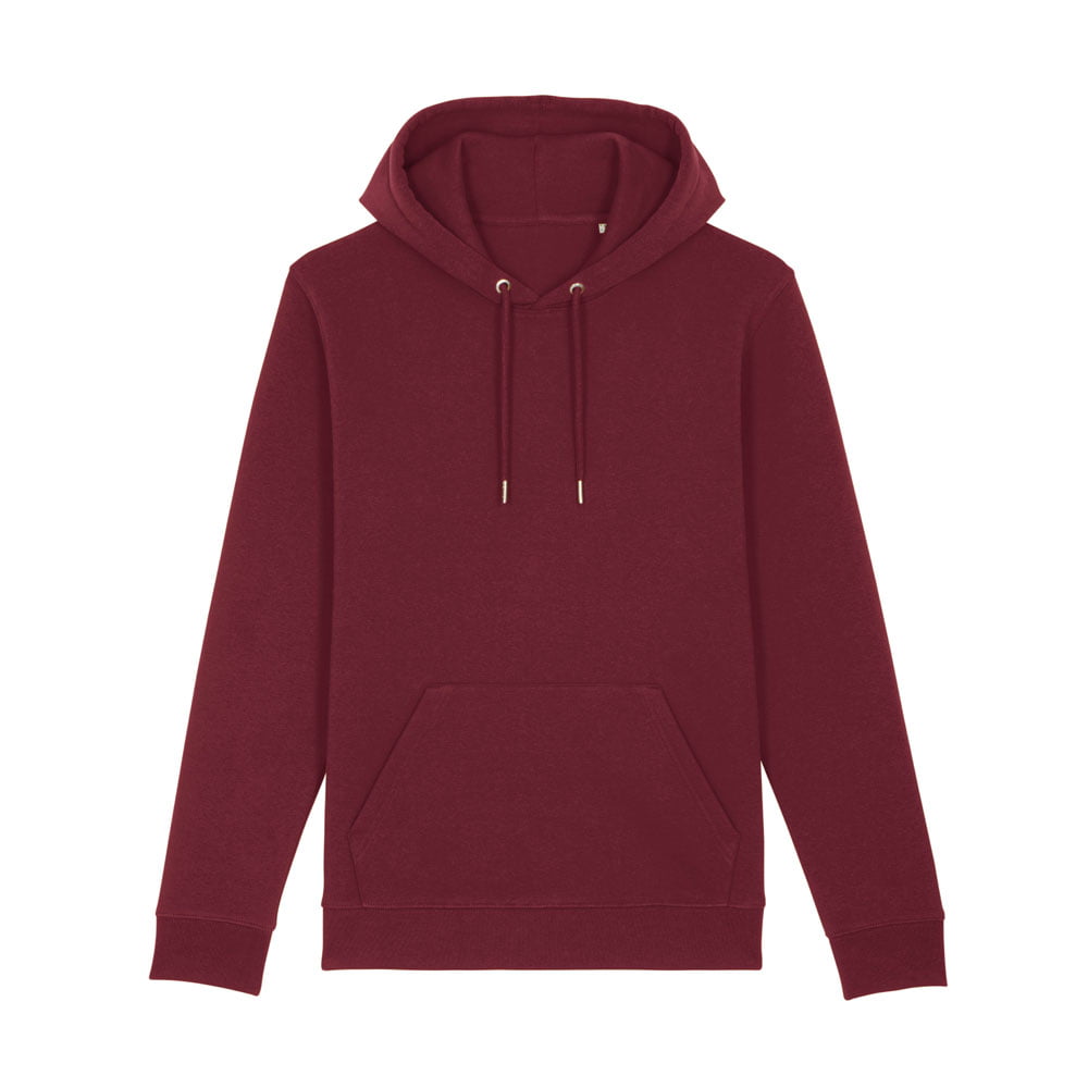 Bluzy - Bluza Unisex z Kapturem Cruiser - STSU822 - Burgundy - RAVEN - koszulki reklamowe z nadrukiem, odzież reklamowa i gastronomiczna