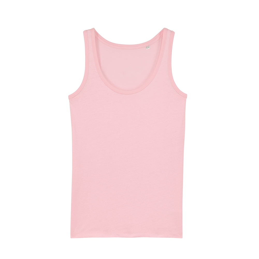 Koszulki T-Shirt - Damski Tank Top Stella Dreamer - STTW013 - Cotton Pink - RAVEN - koszulki reklamowe z nadrukiem, odzież reklamowa i gastronomiczna