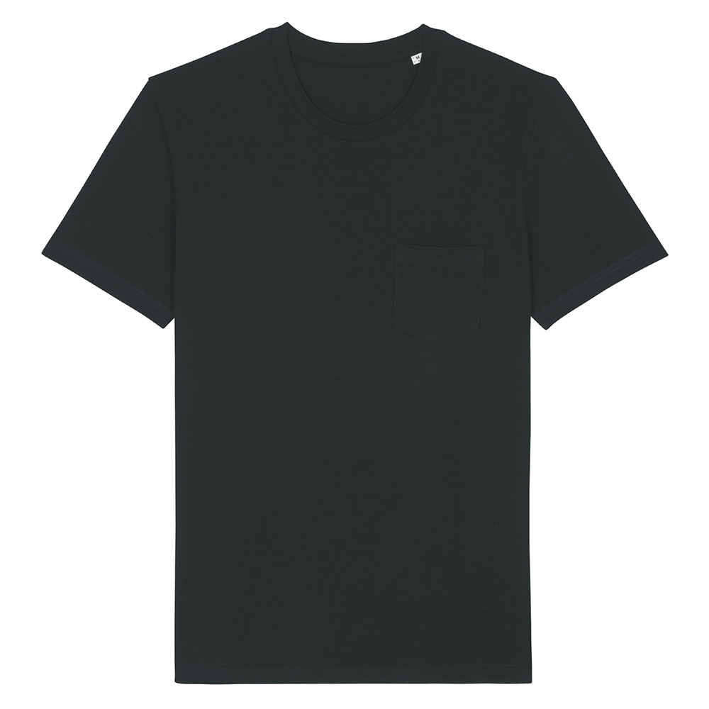 Koszulki T-Shirt - T-shirt unisex Creator Pocket - STTU830 - Black - RAVEN - koszulki reklamowe z nadrukiem, odzież reklamowa i gastronomiczna