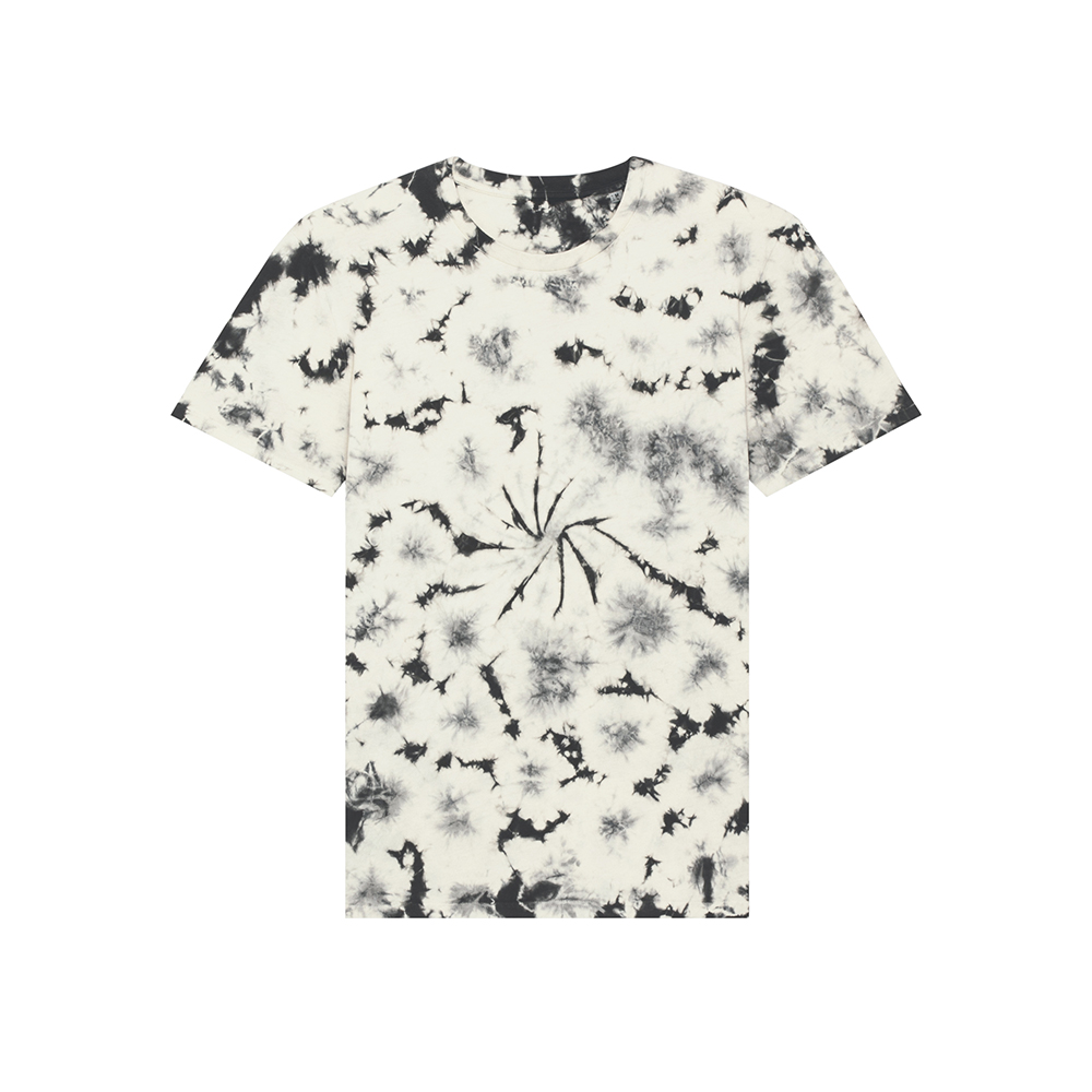 Koszulki T-Shirt - Creator Tie and Dye - STTU757 - Natural Raw/Black - RAVEN - koszulki reklamowe z nadrukiem, odzież reklamowa i gastronomiczna