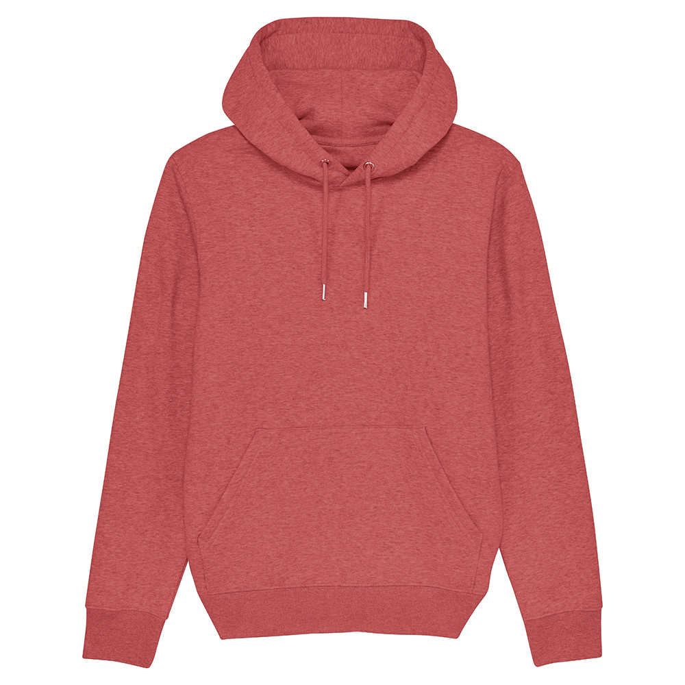 Bluzy - Bluza Unisex z Kapturem Cruiser - STSU822 - Mid Heather Red - RAVEN - koszulki reklamowe z nadrukiem, odzież reklamowa i gastronomiczna