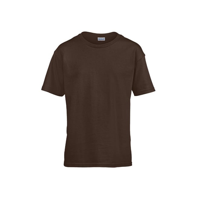 Koszulki T-Shirt - Męska koszulka Softstyle® - Gildan 64000 - Dark Chocolate - RAVEN - koszulki reklamowe z nadrukiem, odzież reklamowa i gastronomiczna