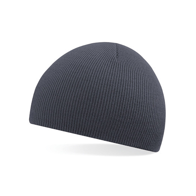 Czapki zimowe i akcesoria - Czapka dzianinowa beanie - Beechfield B44 - Graphite Grey - RAVEN - koszulki reklamowe z nadrukiem, odzież reklamowa i gastronomiczna