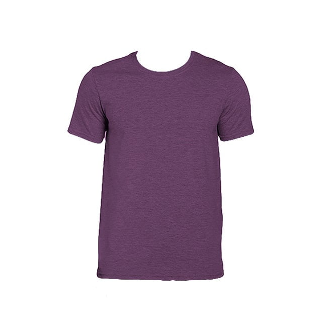 Koszulki T-Shirt - Męska koszulka Softstyle® - Gildan 64000 - Heather Aubergine - RAVEN - koszulki reklamowe z nadrukiem, odzież reklamowa i gastronomiczna